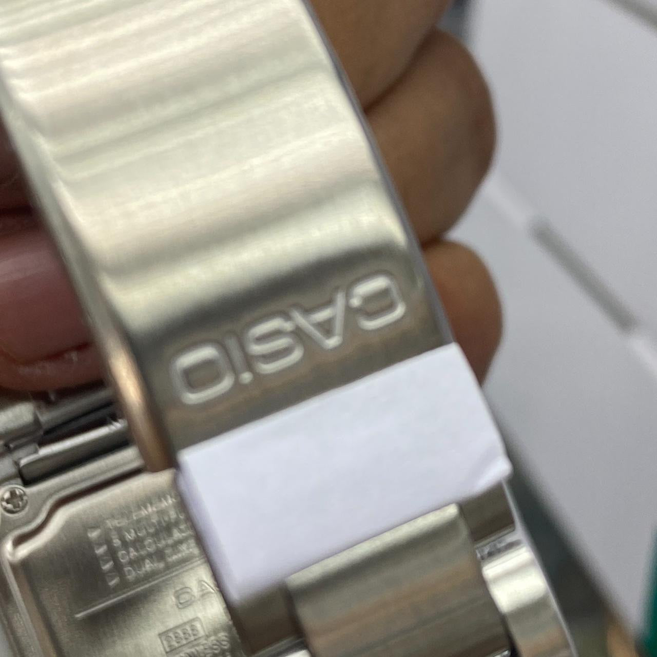Casio Calculator Watch , Unisex Size 34 mm Diameter , Lightweight in Your Wrist , 8 inches Wrist Round Long