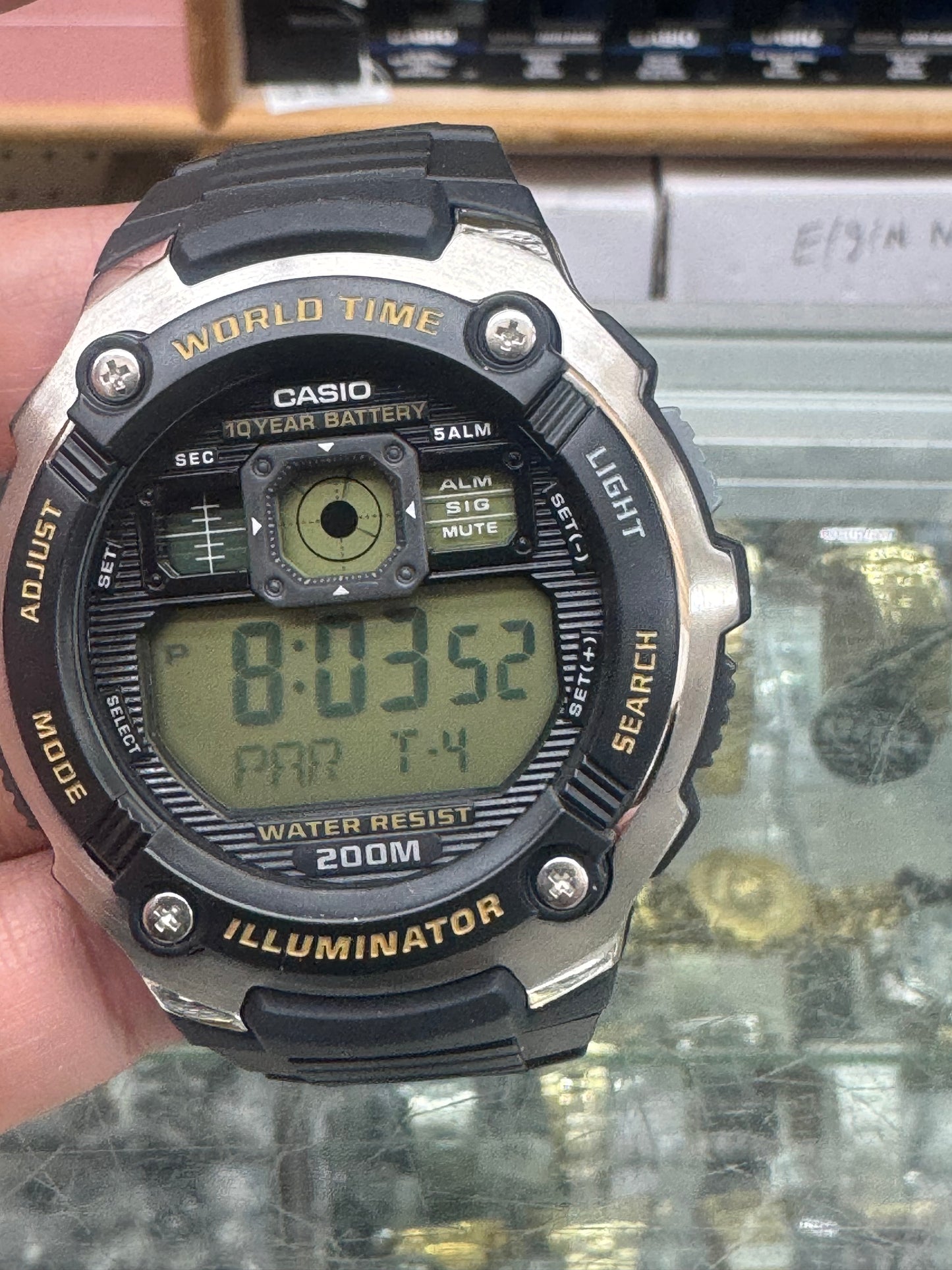 Casio Sports Watch Men Size