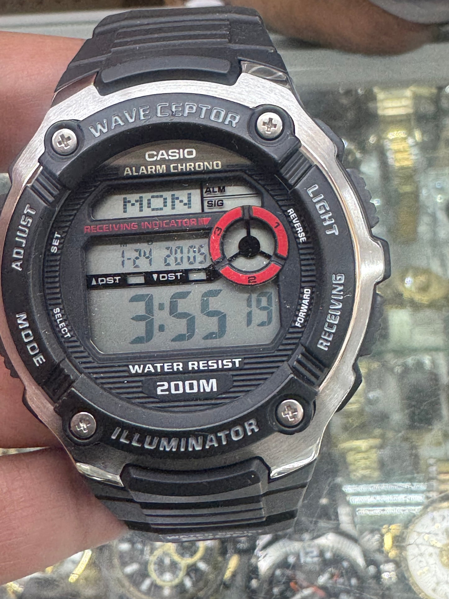 Casio Sports Watch Men Size