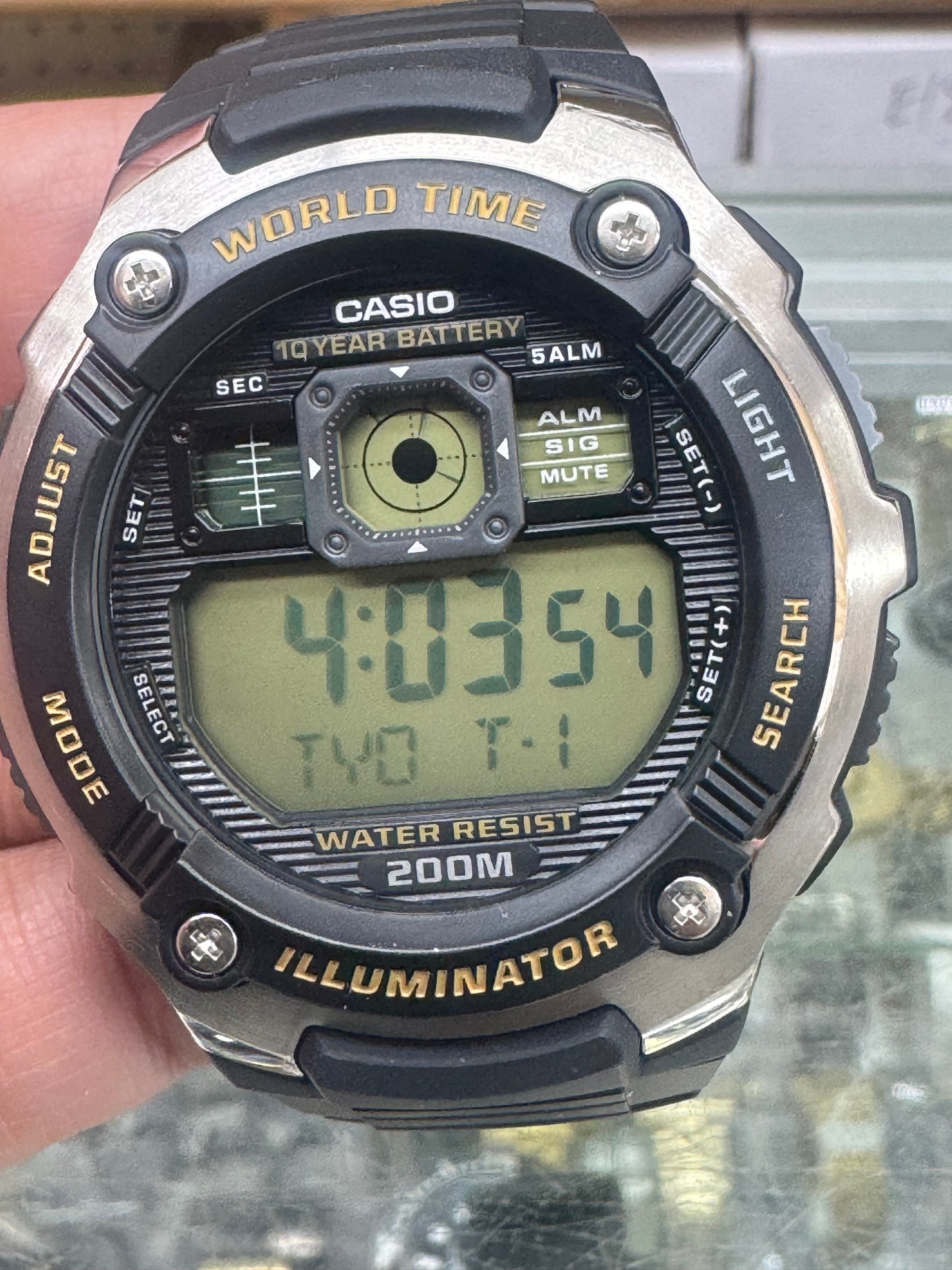 Casio Sports Watch Men Size