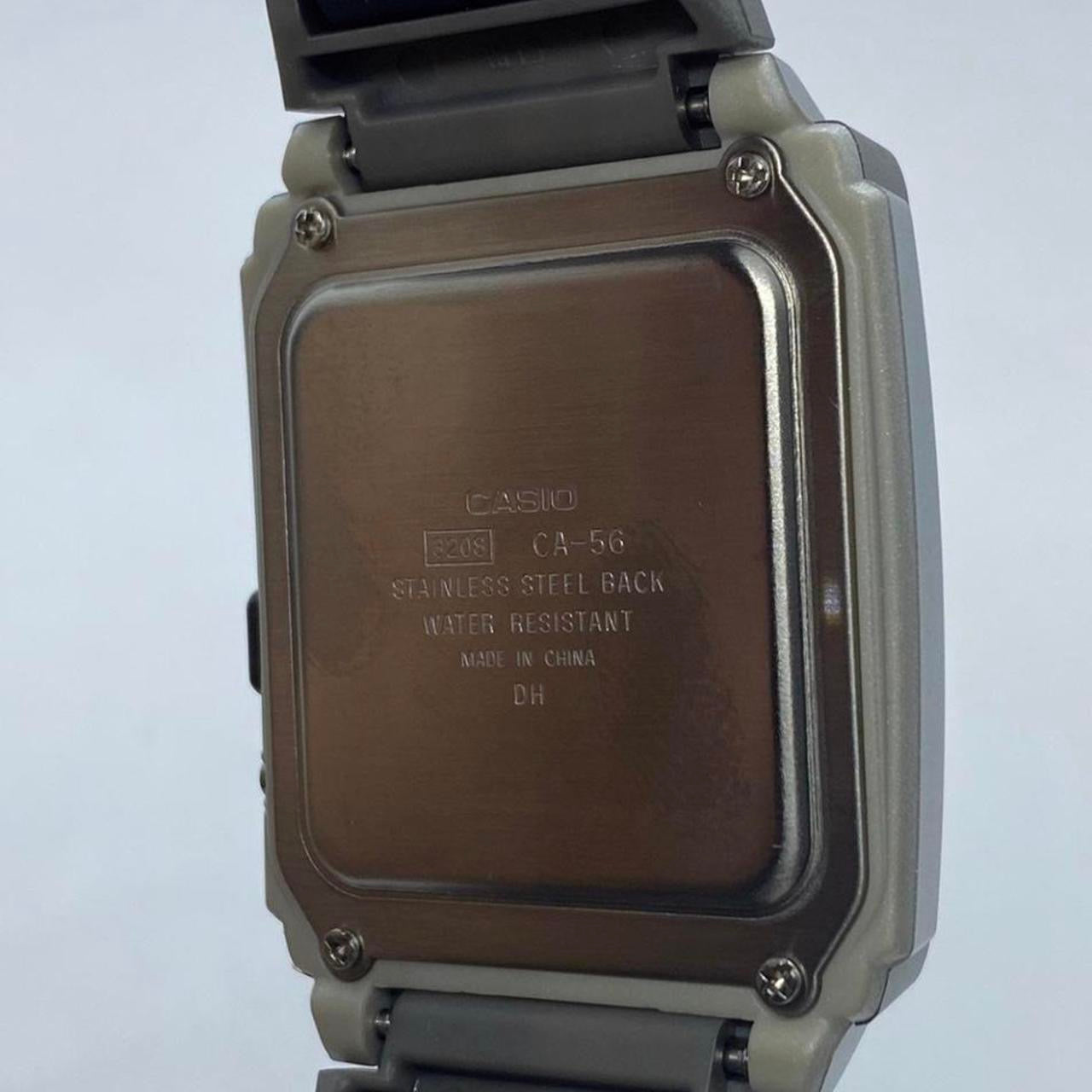Casio Calculator Watch , Unisex Size 34 mm Diameter , Lightweight in Your Wrist , 8 inches Wrist Round Long