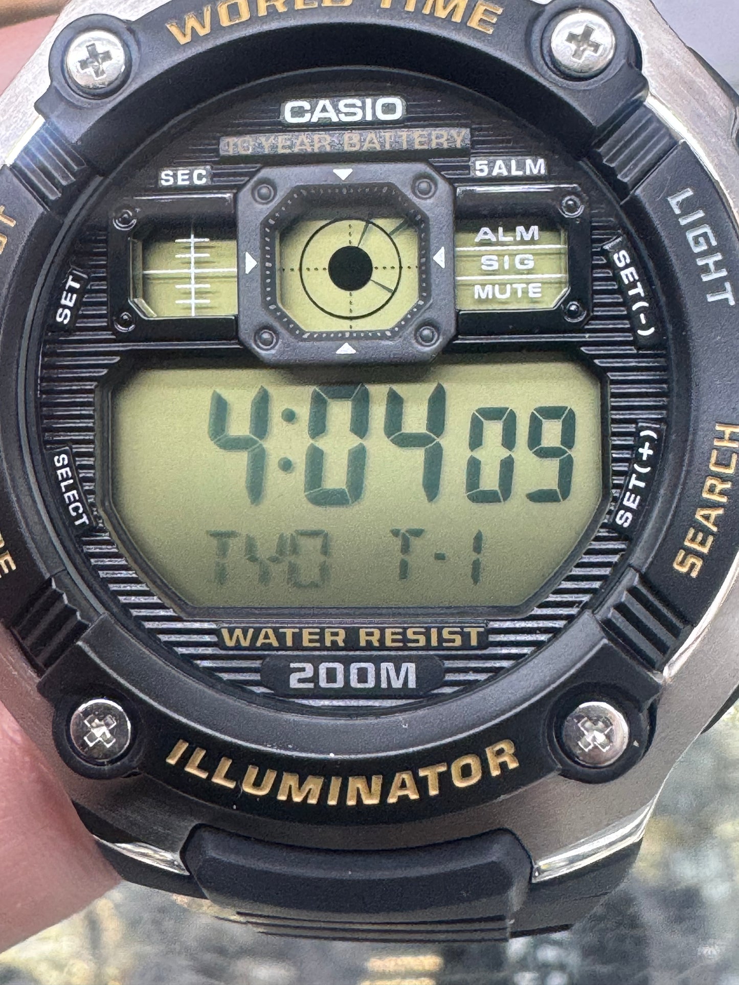 Casio Sports Watch Men Size