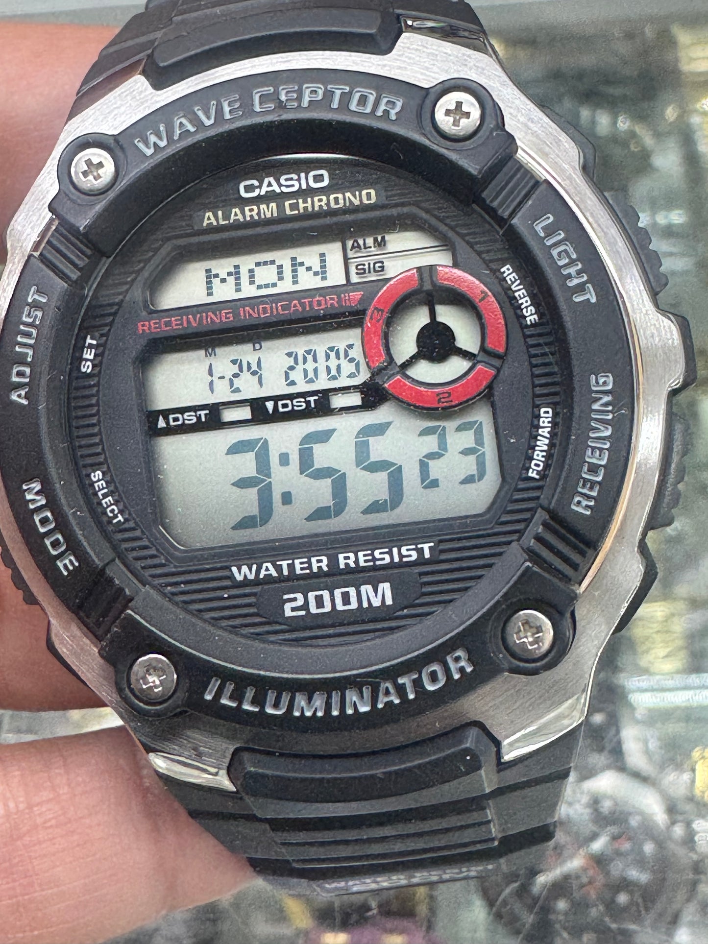 Casio Sports Watch Men Size