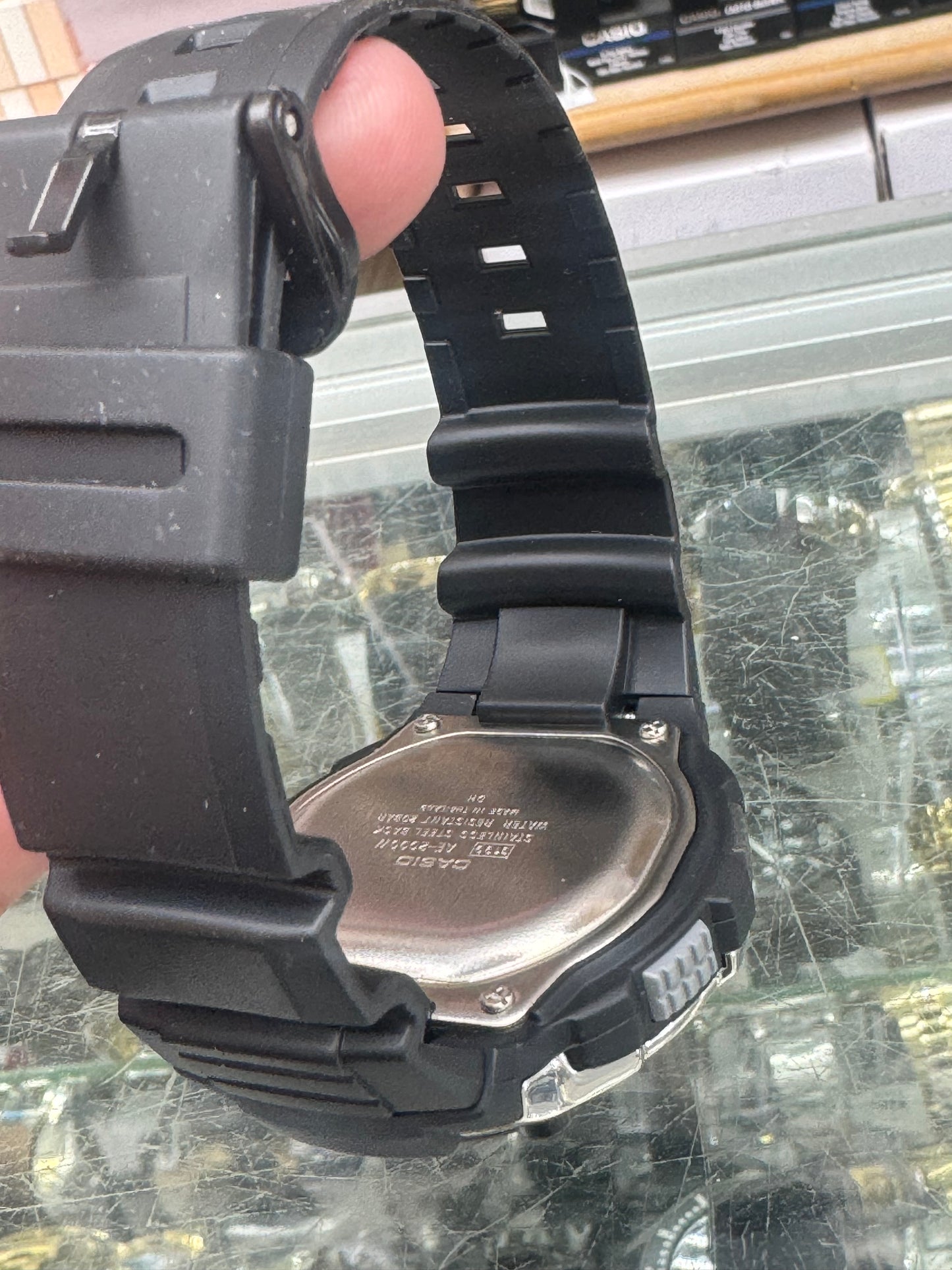 Casio Sports Watch Men Size