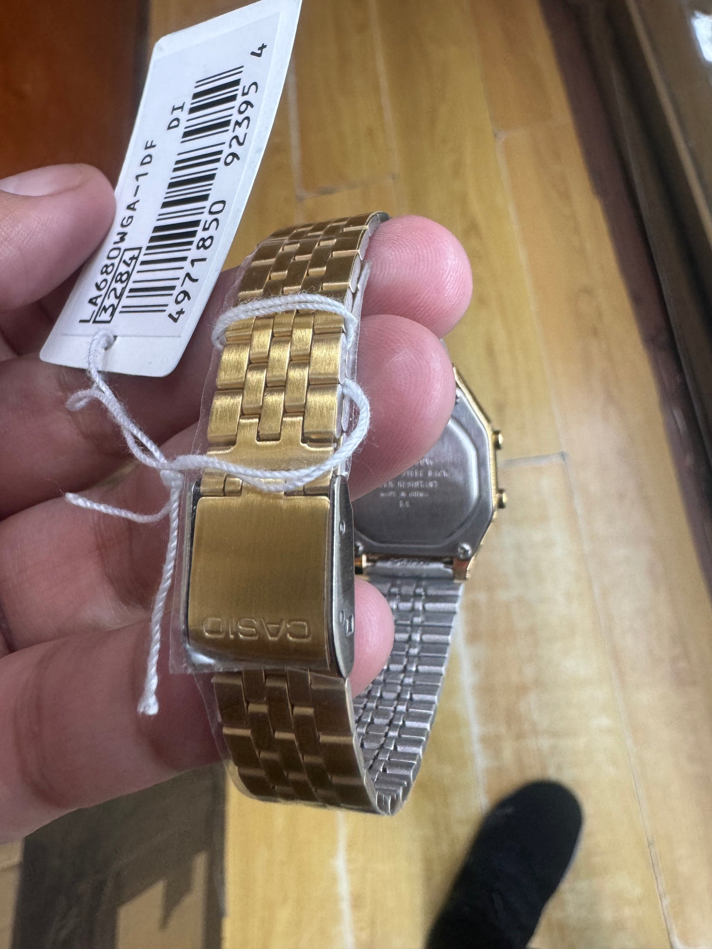 Casio Digital Stainless Steel Watch for Ladies, Extra Small, Affordable, Perfect for Work and Casual Daily Wear, 25mm Diameter