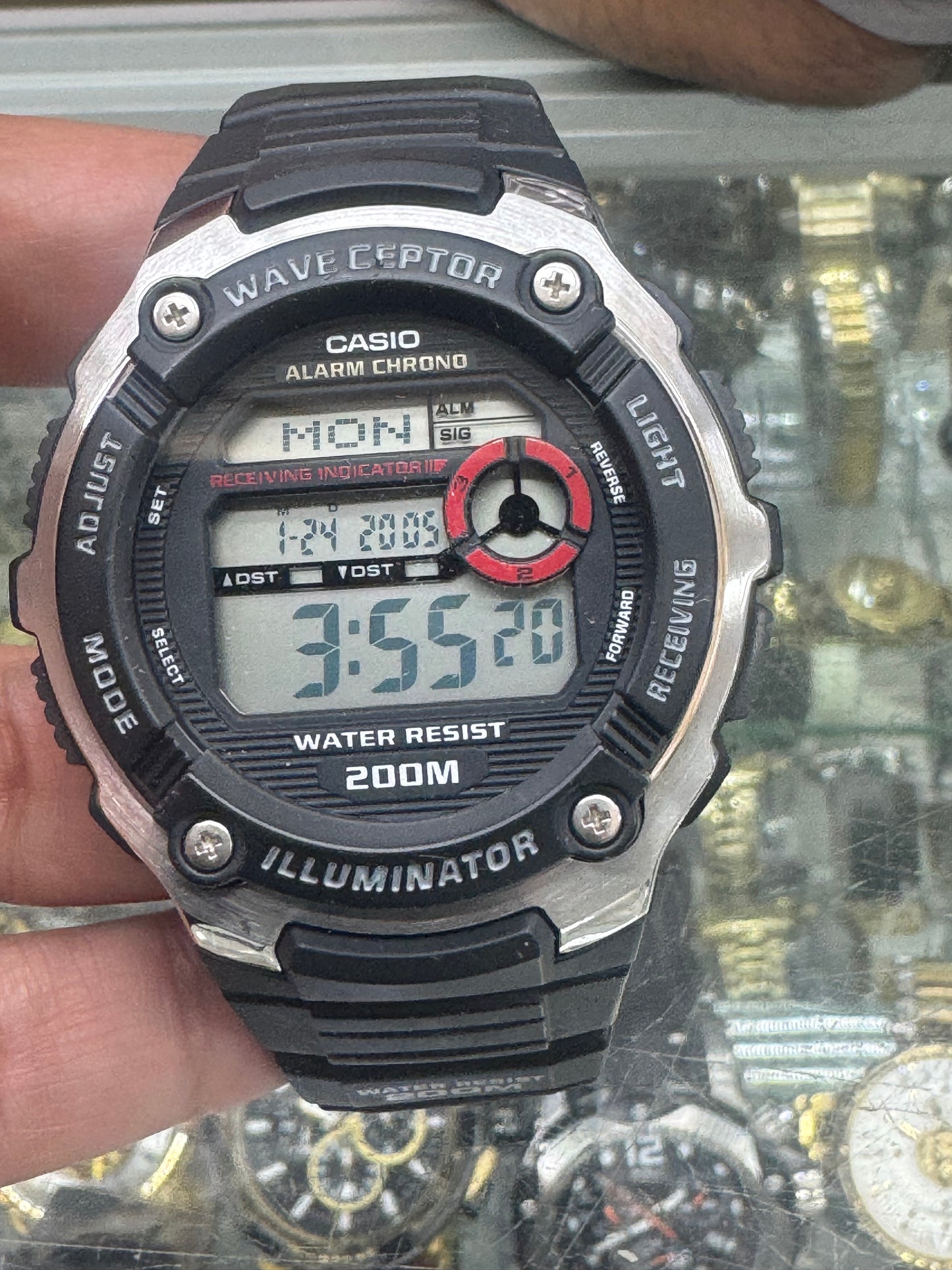 Casio Sports Watch Men Size