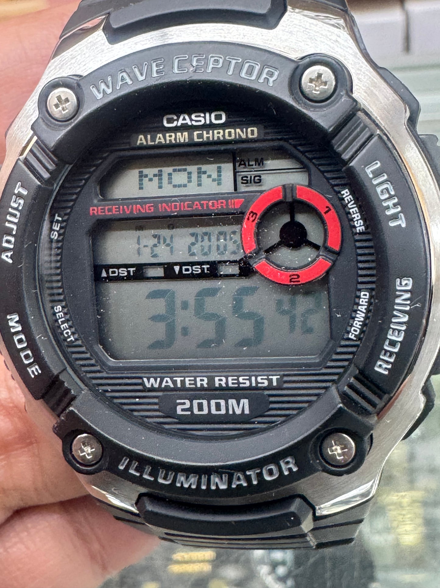 Casio Sports Watch Men Size