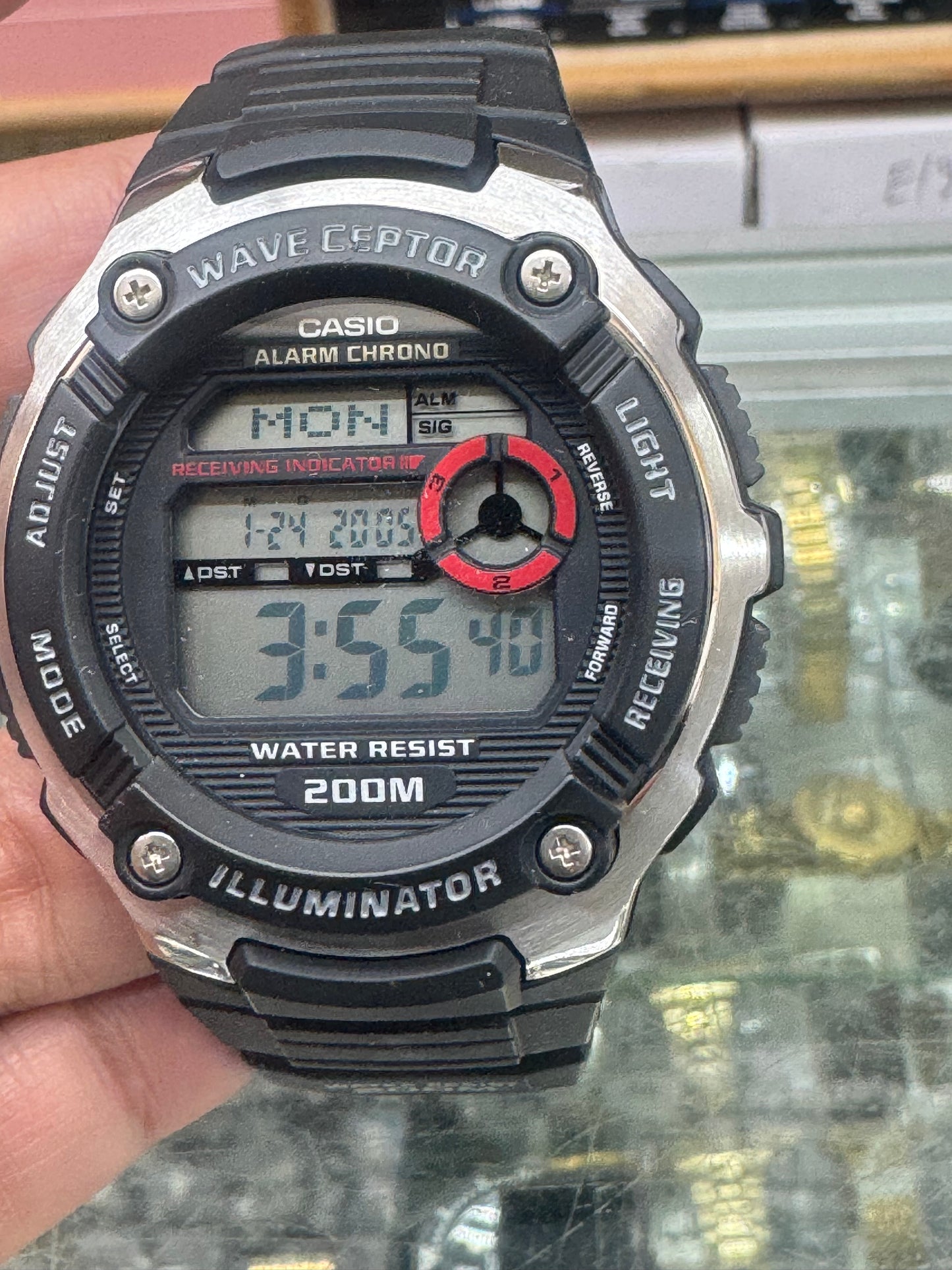 Casio Sports Watch Men Size