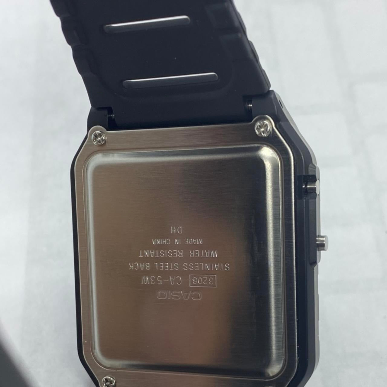 Casio Calculator Watch , Unisex Size 34 mm Diameter , Lightweight in Your Wrist , 8 inches Wrist Round Long