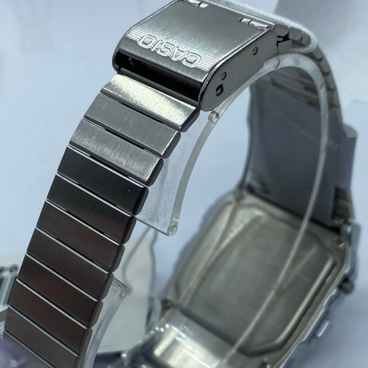 Casio Calculator Watch , Unisex Size 34 mm Diameter ,Rubber, Lightweight in Your Wrist , 8 inches Wrist Round Long