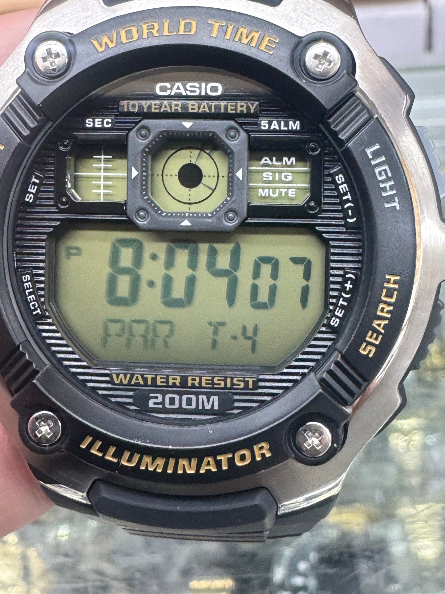 Casio Sports Watch Men Size