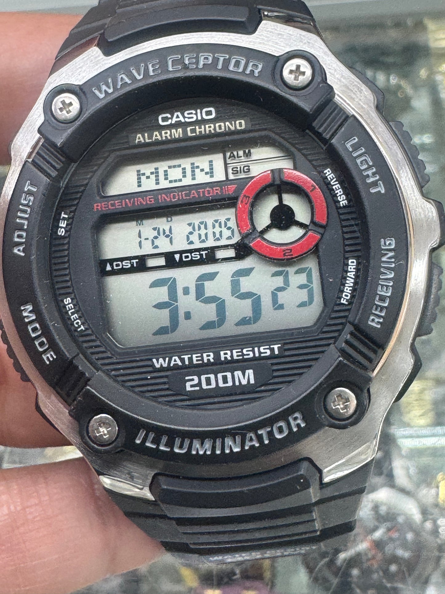 Casio Sports Watch Men Size