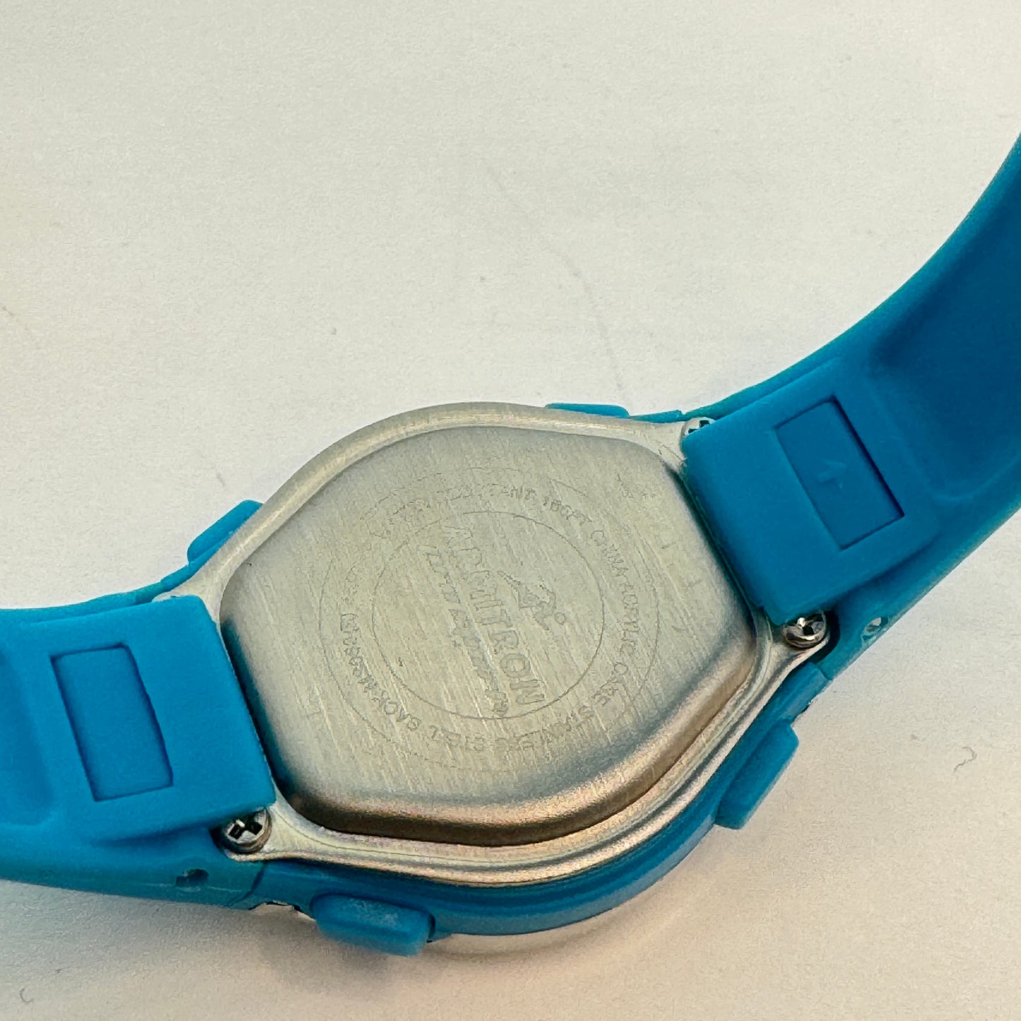 Armitron small Watch for Ladies or Young Teen Brand New Item, 30 mm Diameter, Rubber Plastic Band , Digital Movement