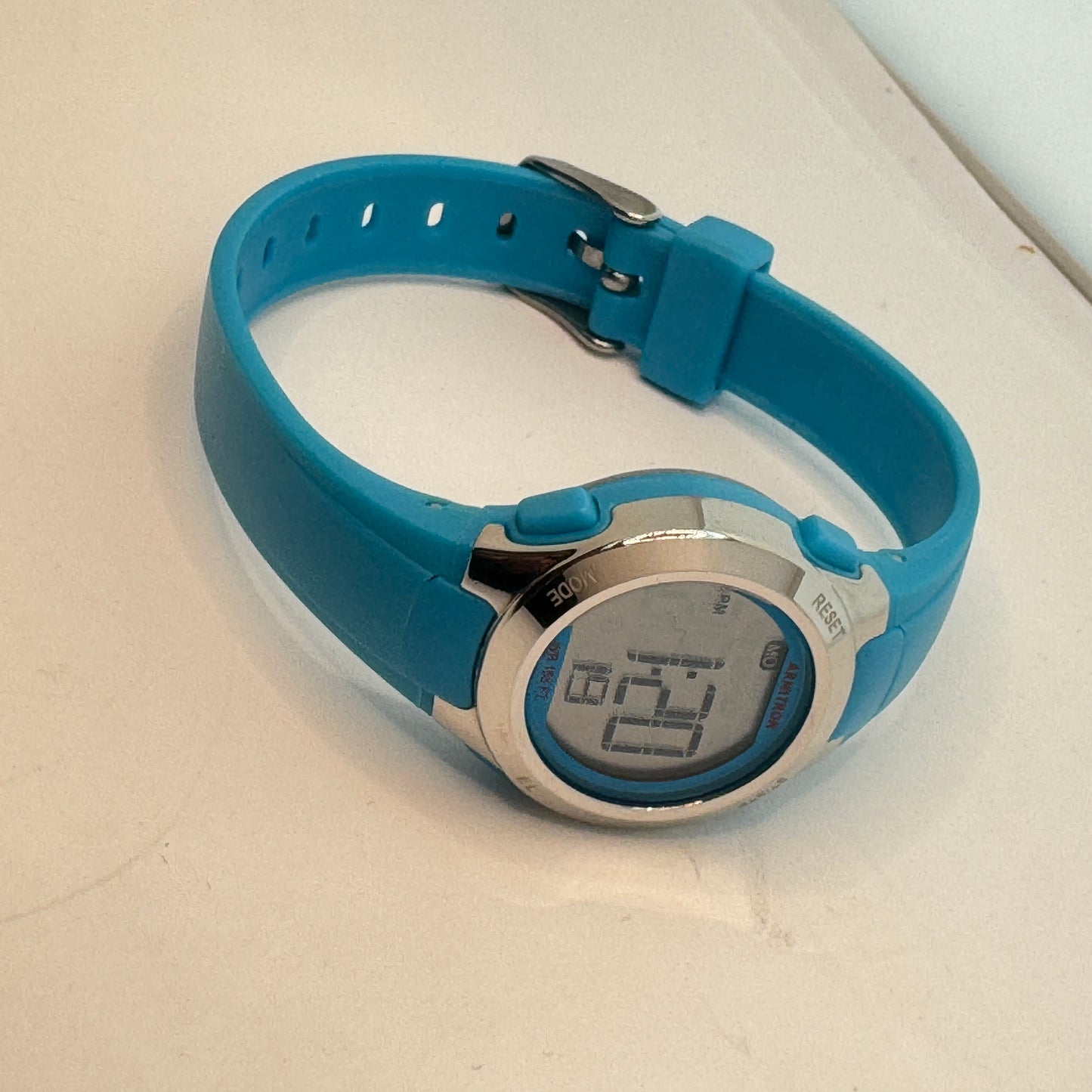 Armitron small Watch for Ladies or Young Teen Brand New Item, 30 mm Diameter, Rubber Plastic Band , Digital Movement