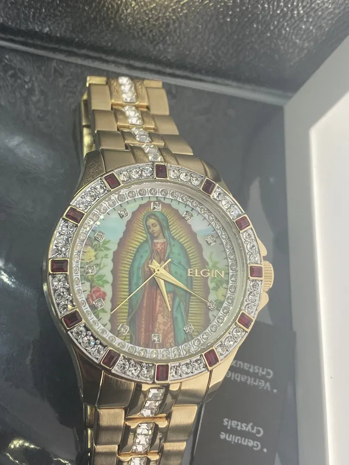 Elgin Large Size. Mama Mary Figure , 45 mm Diameter Brand New Item