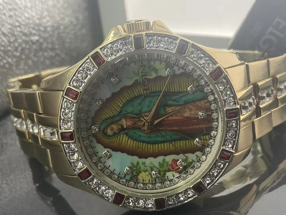 Elgin Large Size. Mama Mary Figure , 45 mm Diameter Brand New Item