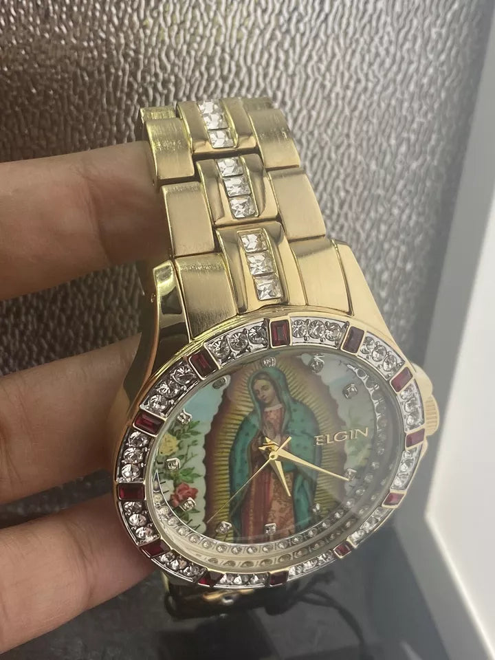 Elgin Large Size. Mama Mary Figure , 45 mm Diameter Brand New Item