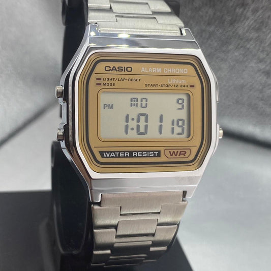 Casio Unisex Watch for Men or for Women

Size 34mm Diameter Stainless Steel 
Adjustable Band 
Brown Case Color and Gray Color 
New item Brand New 
Package in envelope wrap
We are located in New Jersey