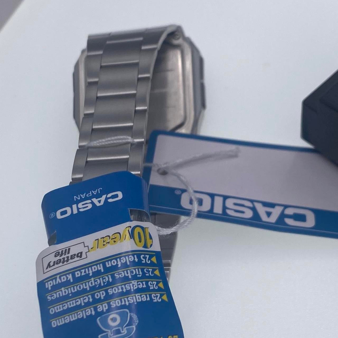 Casio Calculator Watch , Unisex Size 34 mm Diameter , Lightweight in Your Wrist , 8 inches Wrist Round Long