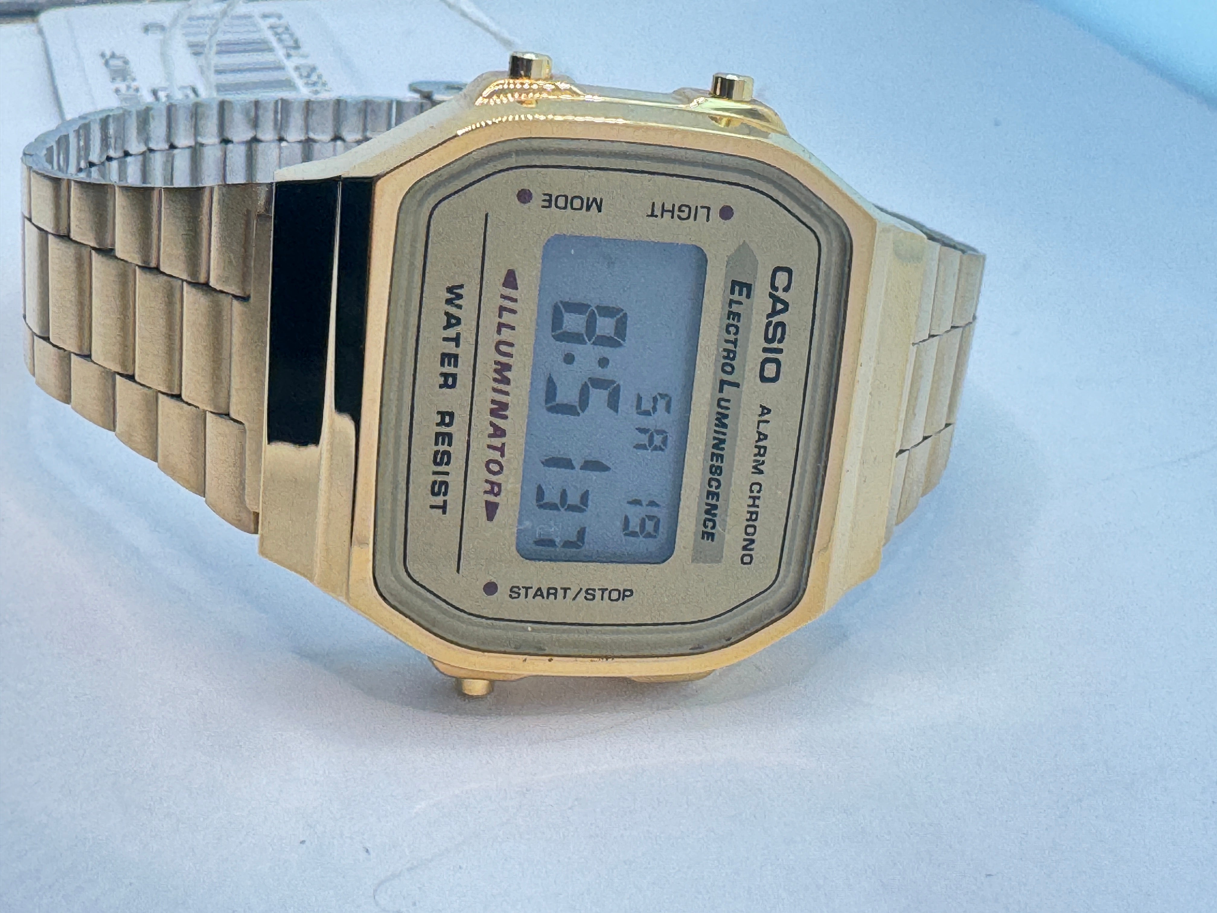 Deals Casio Casio Brand Watch Unisex Size Brand New item Goldtone Stainless Steel